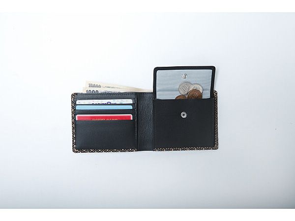 印伝 財布 N-RE-IND 12 W BKXIV 2つ折り 内祝い お祝い ギフト プレゼント