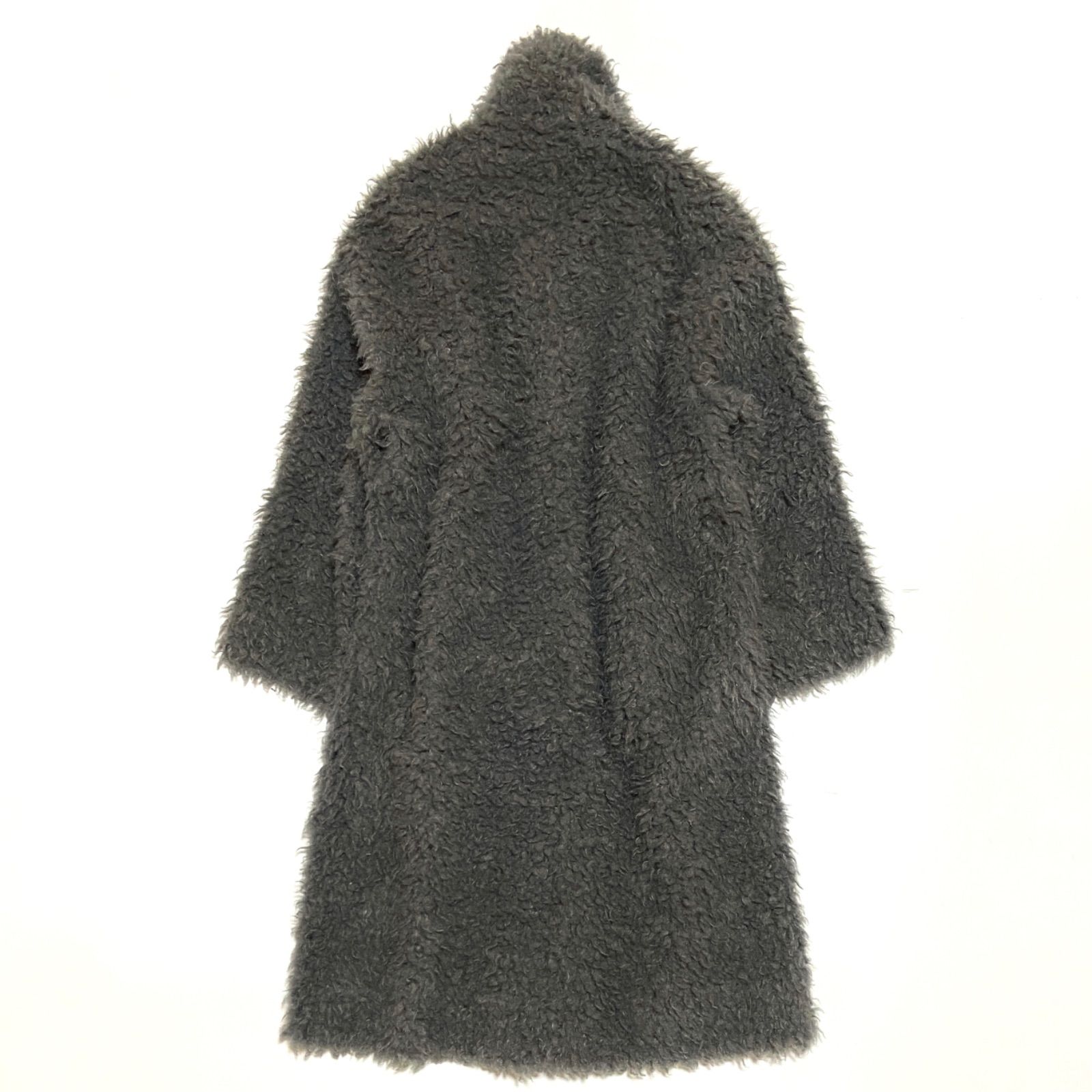 スタニングルアー エコムートン　テディベアコート　ロング　S相当　美品 スタニングルアー エコムートン テディベアコート ロング S相当 美品