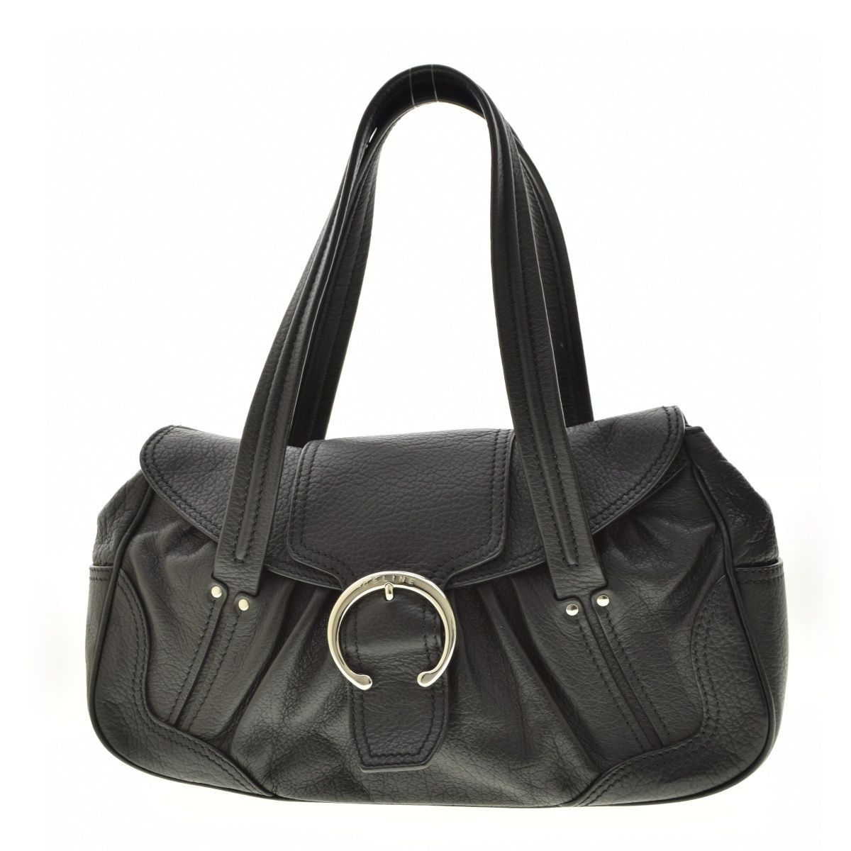 セリーヌ　ラージシューケット 中古・古着通販】CELINE (セリーヌ) ラージシューケット ブラウン