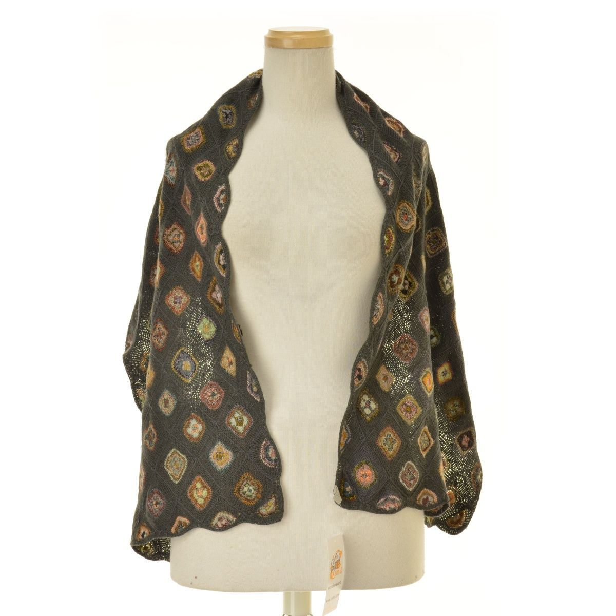 SophieDIGARD ハンドメイド刺繍 ウールストール