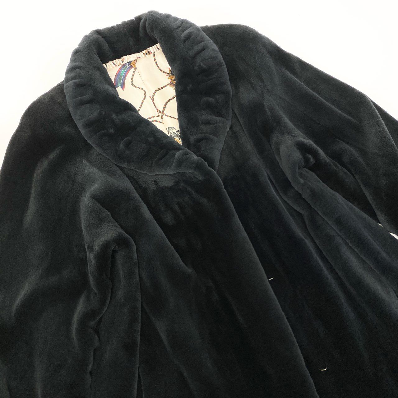 87L17 SAGA MINK サガミンク 銀サガ シェアードミンク ロングコート