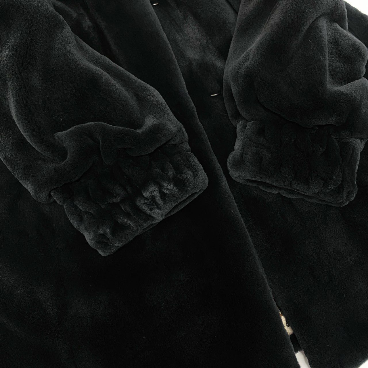 87L17 SAGA MINK サガミンク 銀サガ シェアードミンク ロングコート