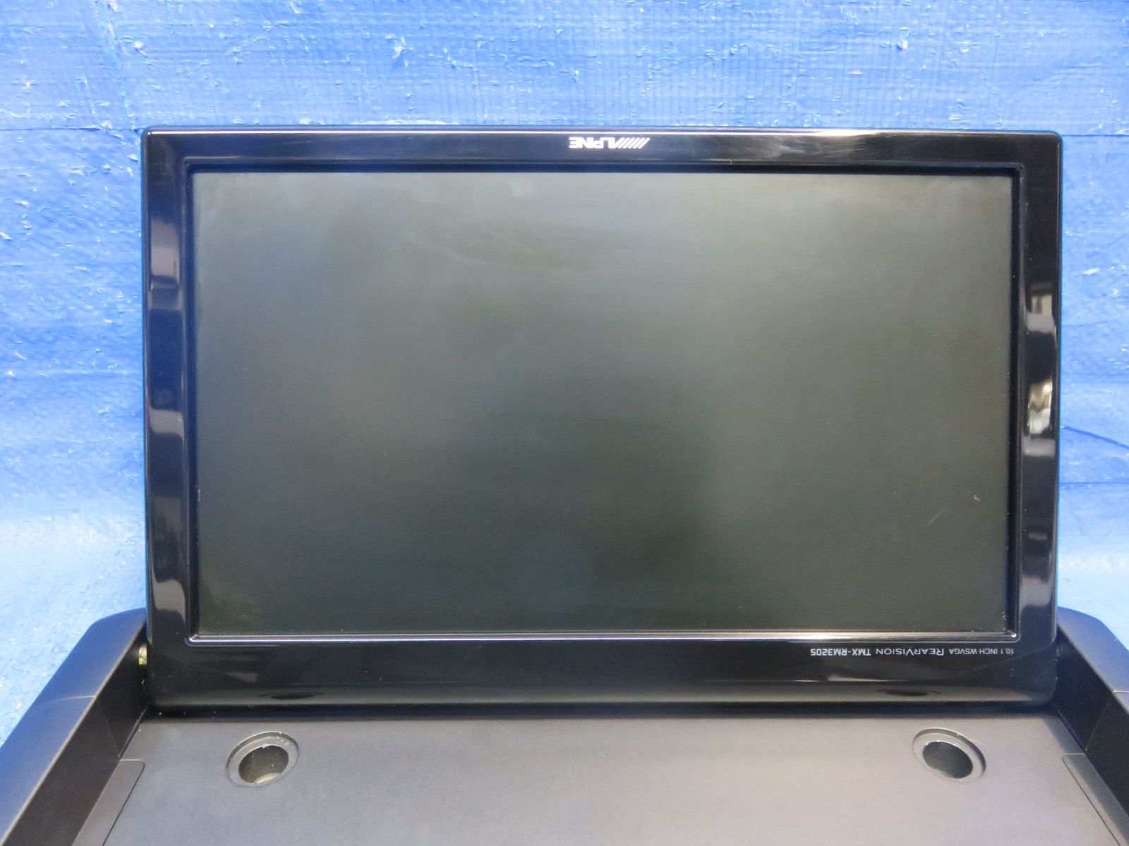 LA8090* 動作OK アルパイン 10.1インチ 天井 フリップダウンモニター