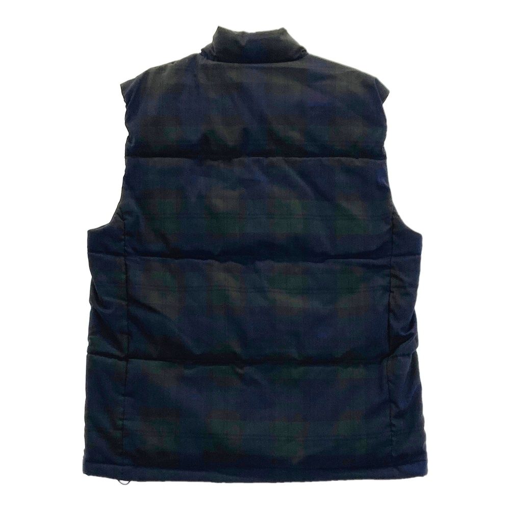 サイズ 3 L MUNSING WEAR マンシングウェア モデル 中綿 ジップベスト チェック柄 グリーン系 ゴルフウェア メンズ ストスト