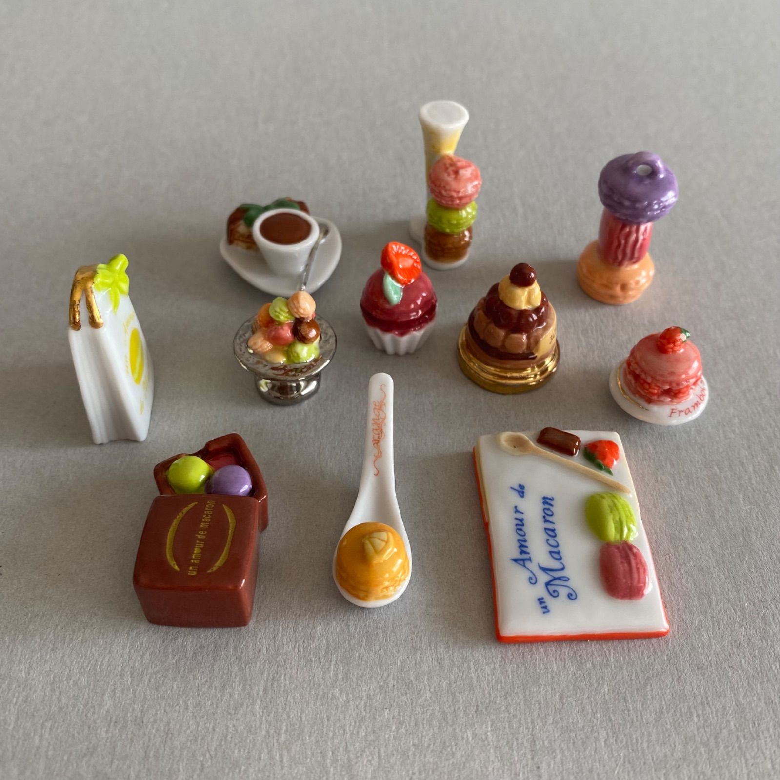 マカロンへの愛のフェーブ／11種コンプリートセット／フランス雑貨
