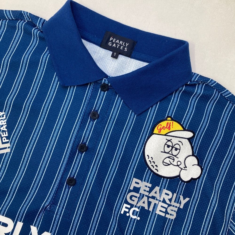 サイズ：5 PEARLY GATES パーリーゲイツ 2024年 半袖ポロシャツ ボール