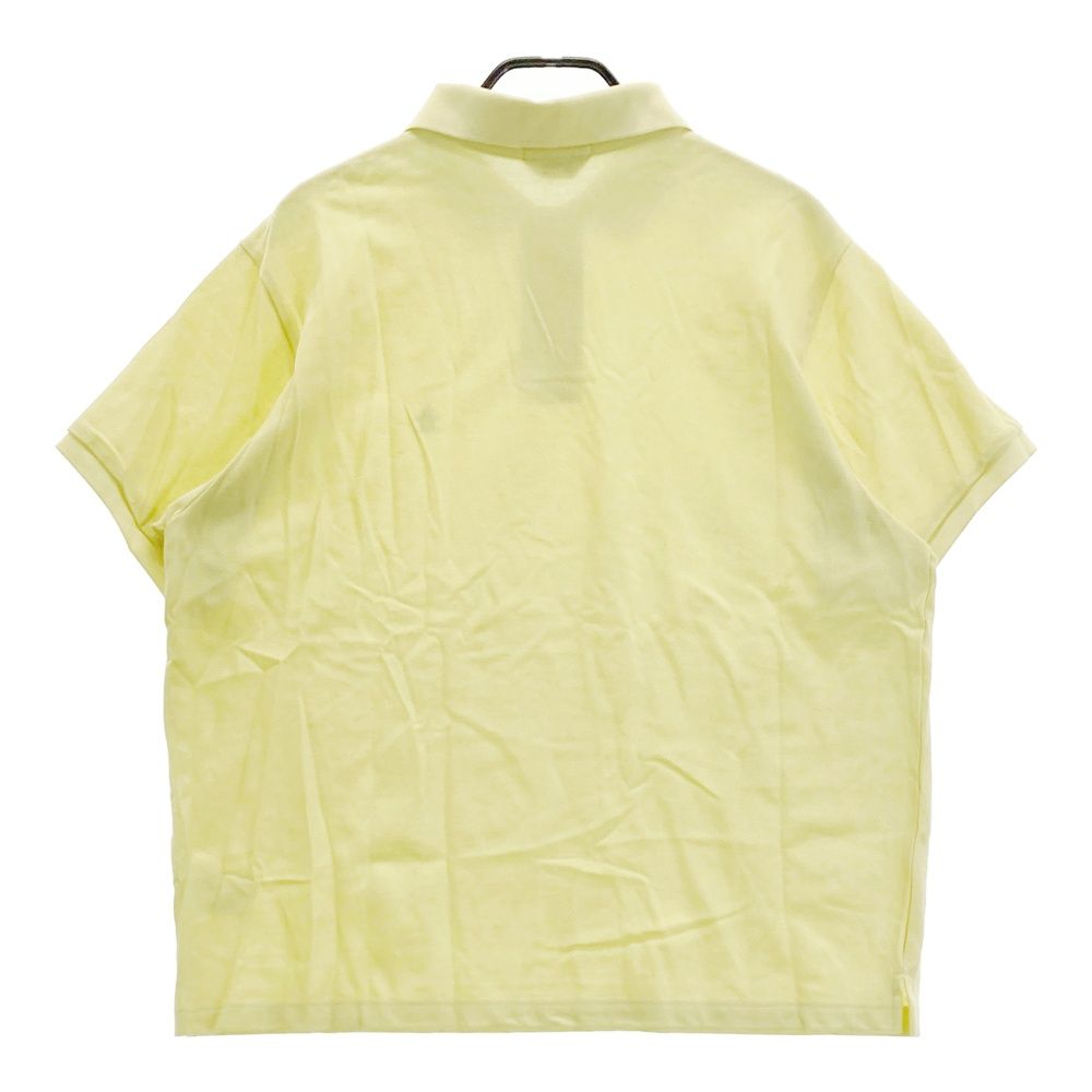 サイズ 3 L MUNSING WEAR マンシングウェア 10 YEARS POLO モデル 半袖ポロシャツ イエロー系 ゴルフウェア メンズ ストスト