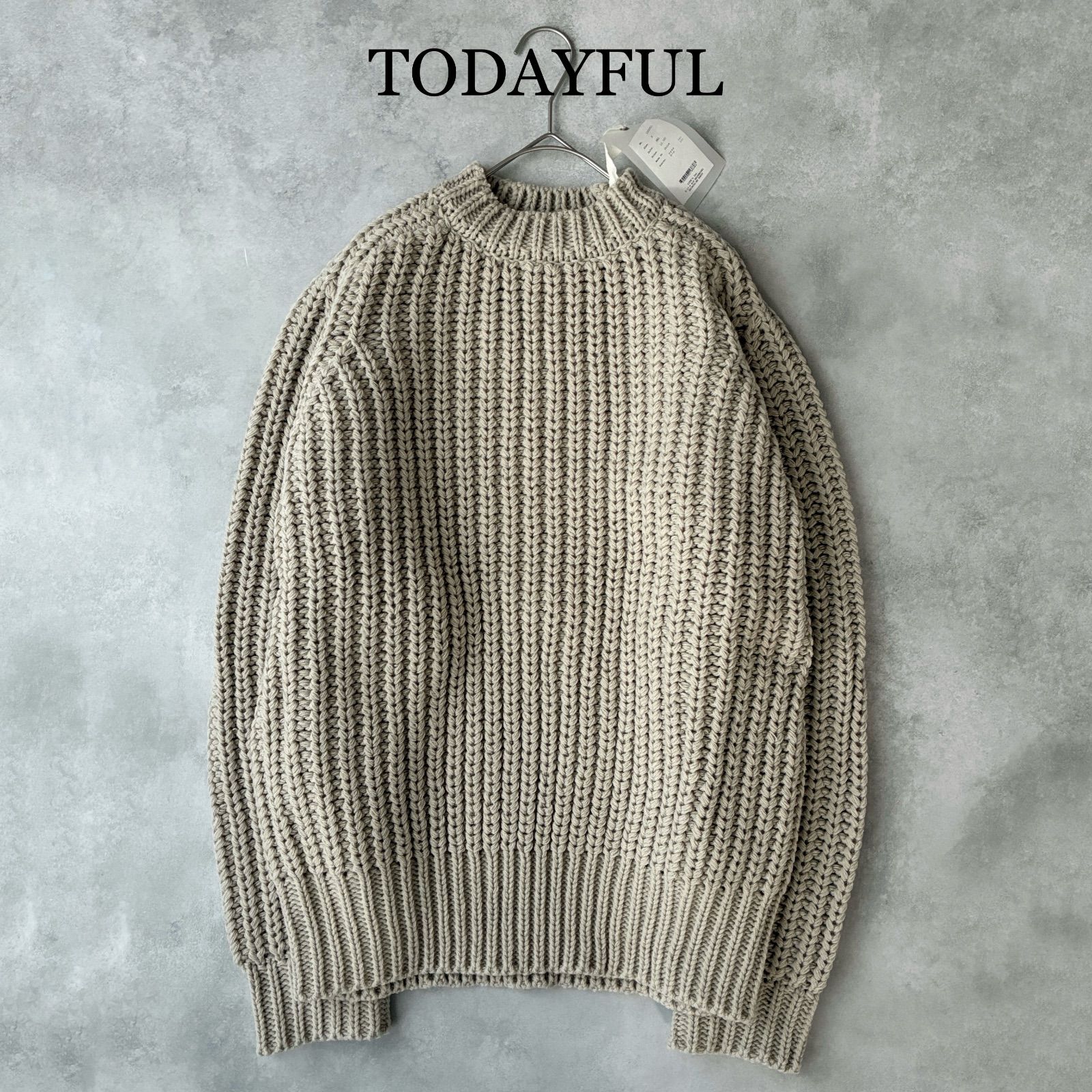タグ付未使用 美品✨ / 2024 / TODAYFUL トゥデイフル / Lowgauge Knit