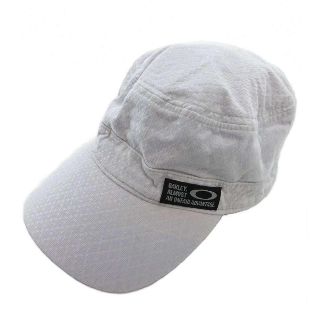 オークリー OAKLEY キャップ 帽子 ロゴ 58 グレー /FF - メルカリ