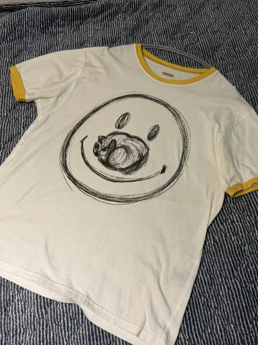 4 KAPITAL スマイル リンガー Tシャツ