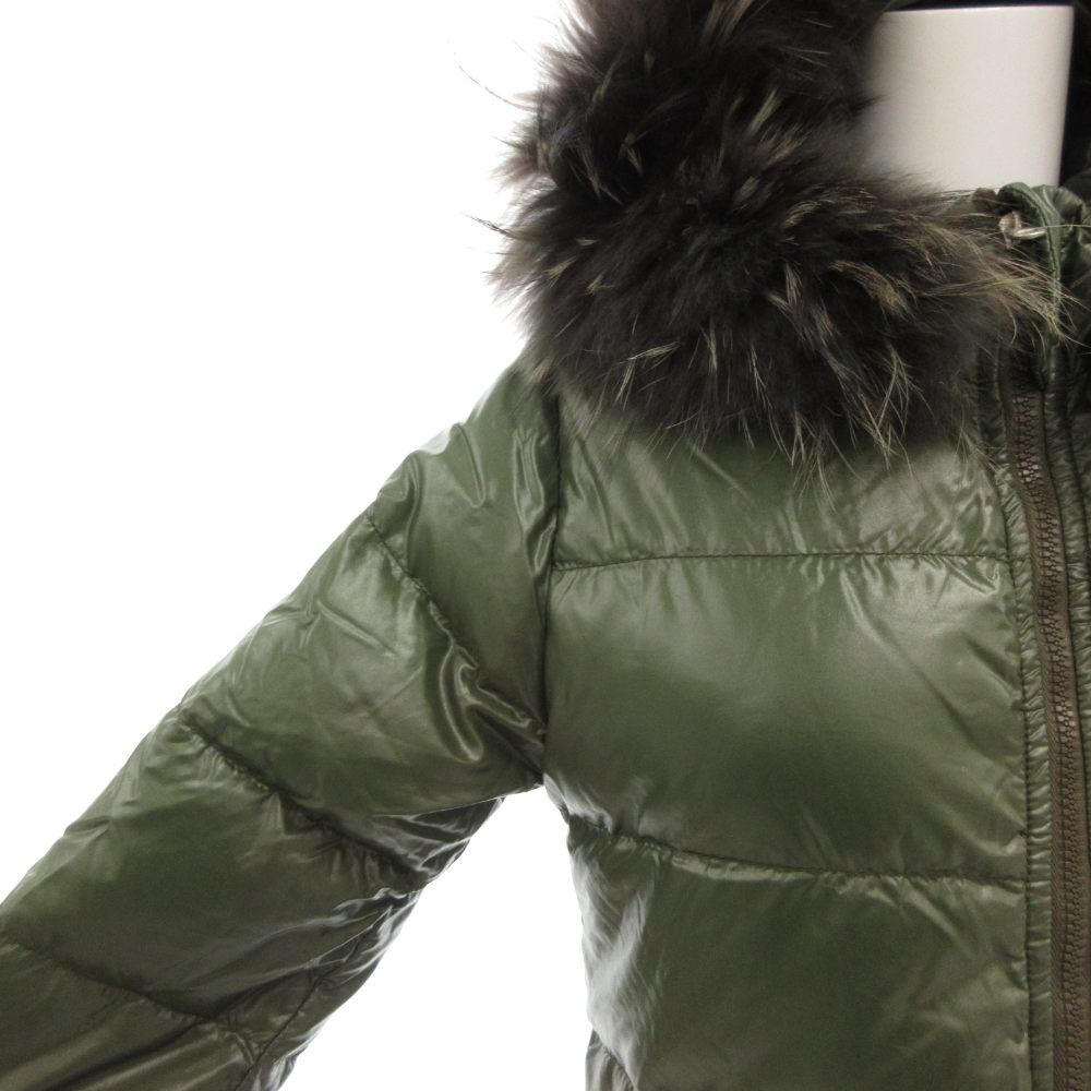 デュベティカ DUVETICA Alia ダウンコート 38 ジップアップ フード 裾