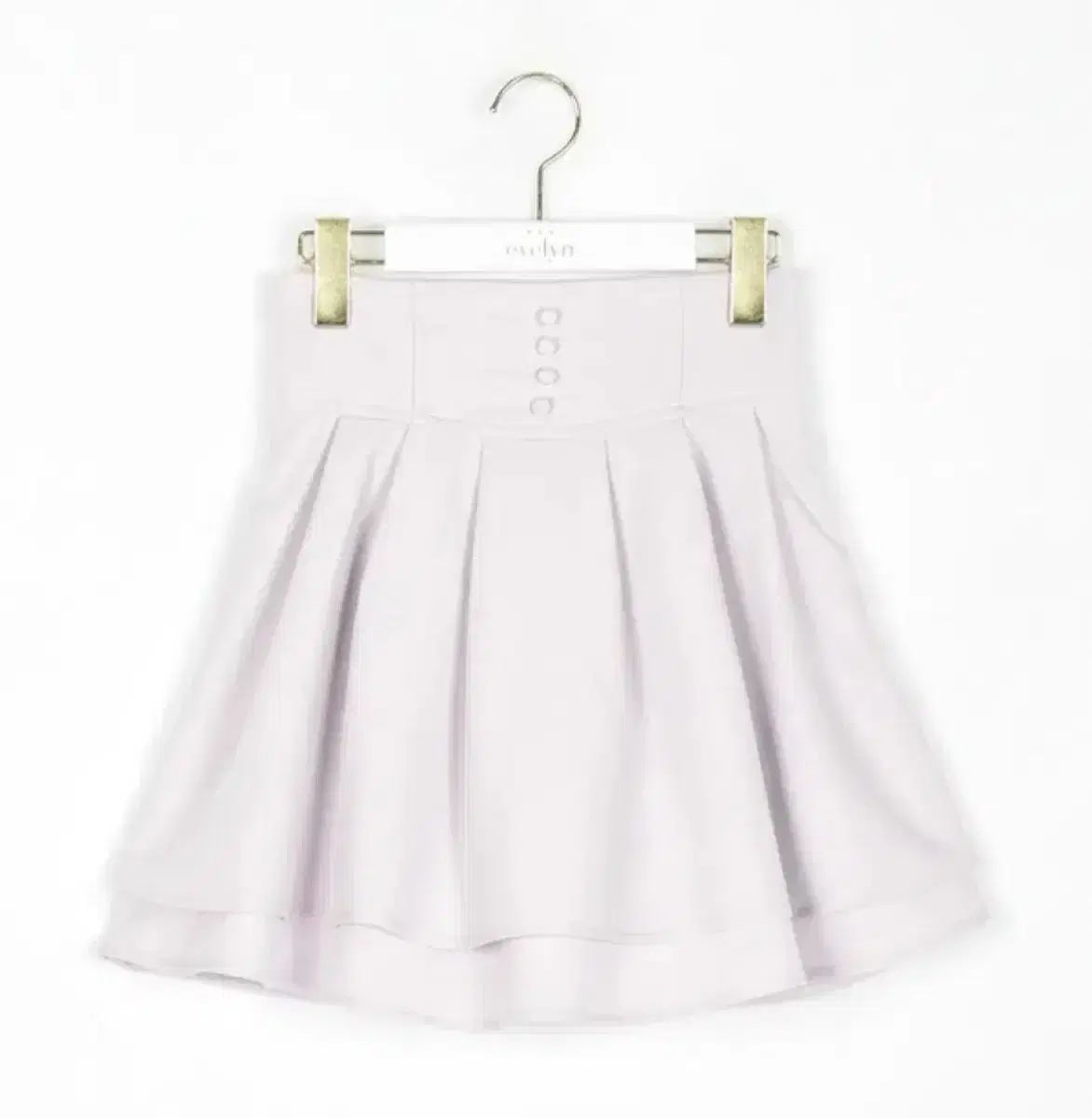 エブリン ダブルフ スカート ピンク