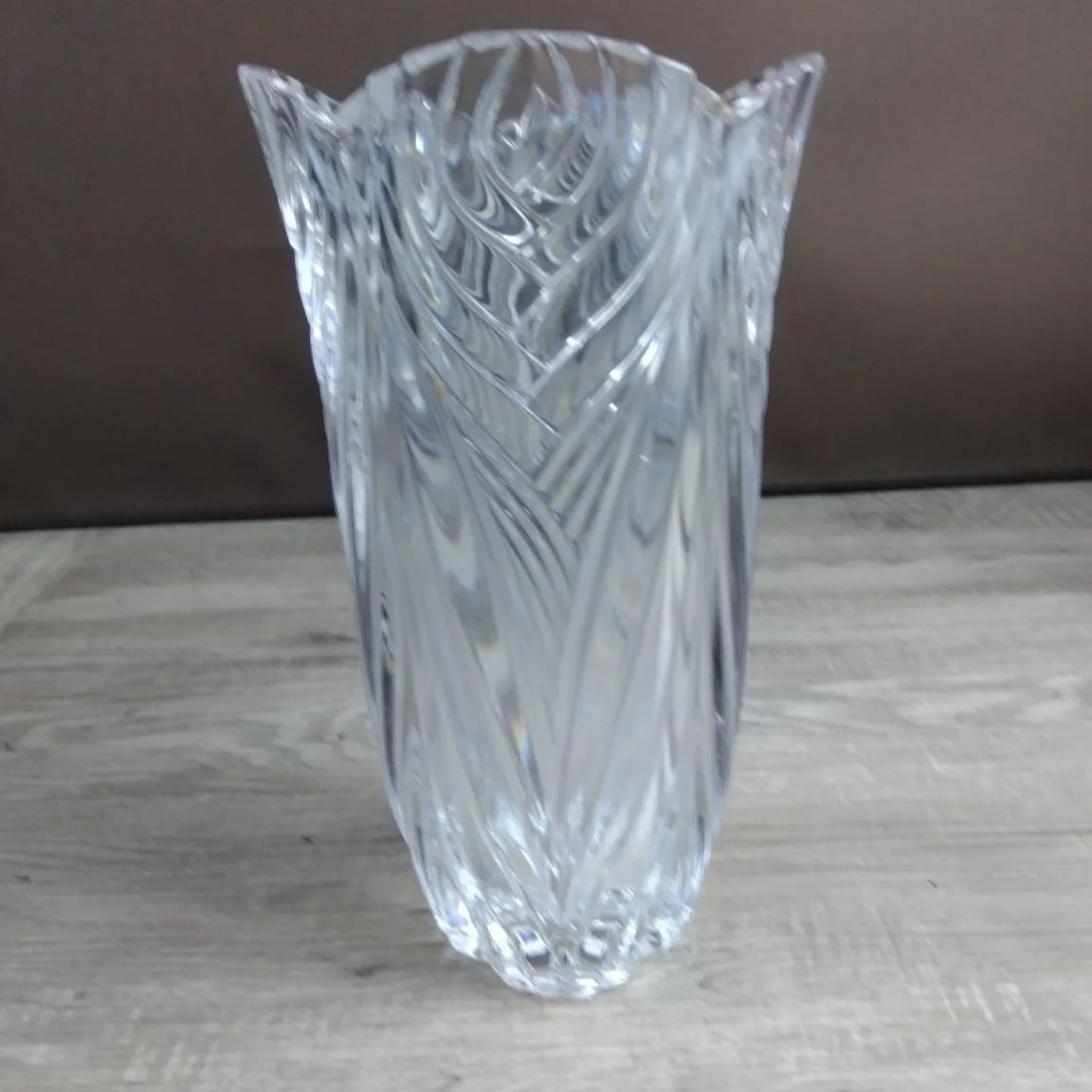 Noritake Crystal ノリタケ クリスタル 花瓶 フラワーベース WK0366