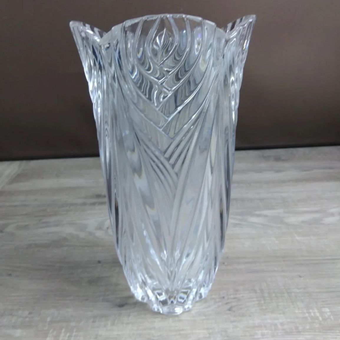 Noritake Crystal ノリタケ クリスタル 花瓶 フラワーベース WK0366