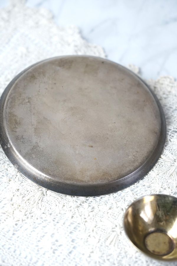  1970年代のソ連のシルバー ゴールドプレート デミタスコーヒー4点セット gc 1905 デミタスカップ コーヒー ティーカップ