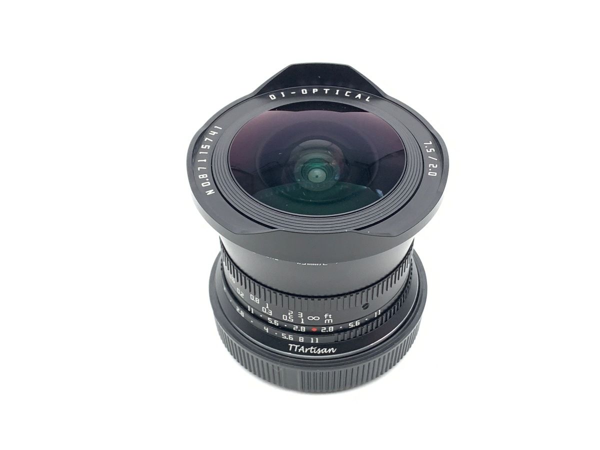 銘匠光学 TTArtisan 7 5 mm f 2 C Fisheye キヤノンRF用