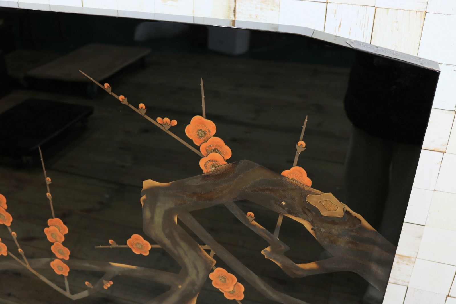 GMHH26○衝立 パーテーション オブジェ 飾り板 仕切り板 間仕切り 和