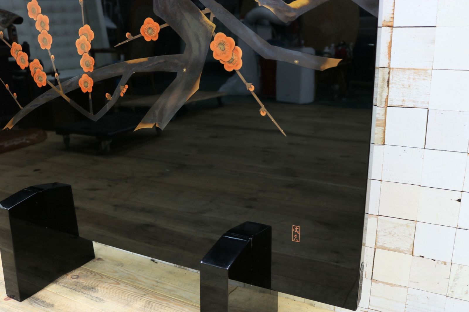 GMHH26○衝立 パーテーション オブジェ 飾り板 仕切り板 間仕切り 和