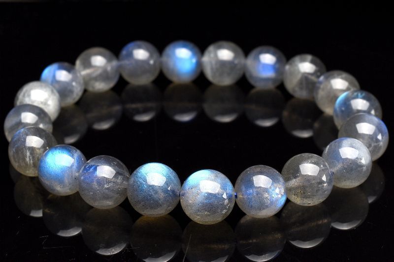 1点物】幻想ブルーシラー ラブラドライト 10.5mm ブレスレット