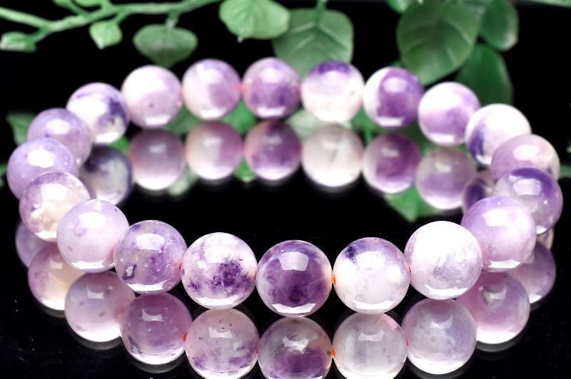 １点物 AA 高発色 ティファニーストーン 10.5 mm ブレスレット パワーストーン 天然石 _U 8360