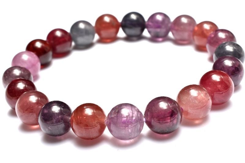  １点物 AAA 数量 MIXスピネル 9 5 mm ブレスレット パワーストーン 天然石 _MC 2425 ブレスレット バングル アクセサリー