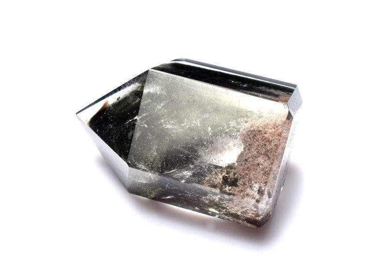 1点物】ファントム庭園水晶 ガーデンクォーツ 24x17mm 六角柱ポイント