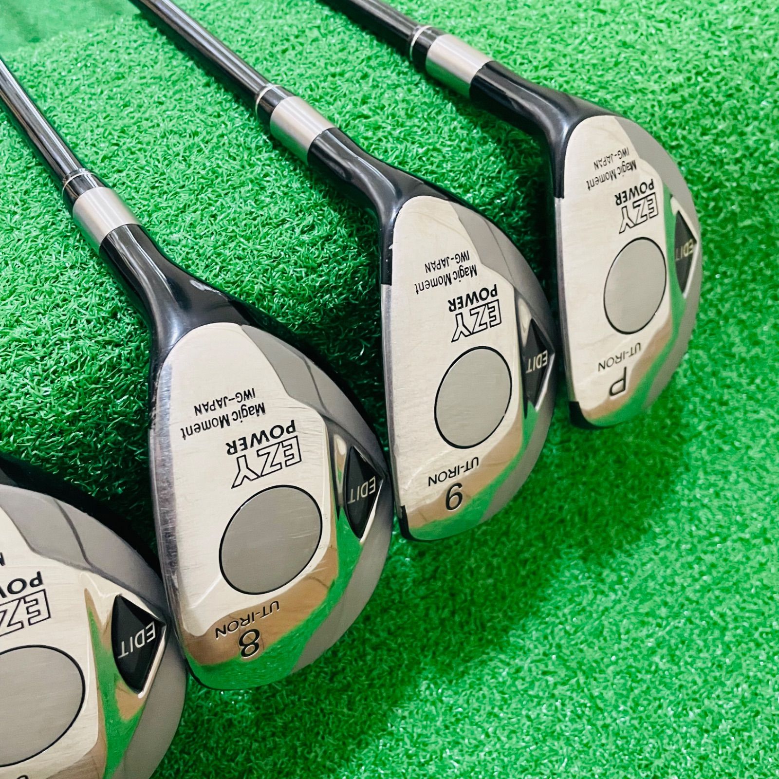 シニアゴルフ研究所 EZY POWER ユーティリティ アイアン 6本セット 楽天市場】【お得な6本セット】EZY POWER / イージーパワー ストロング