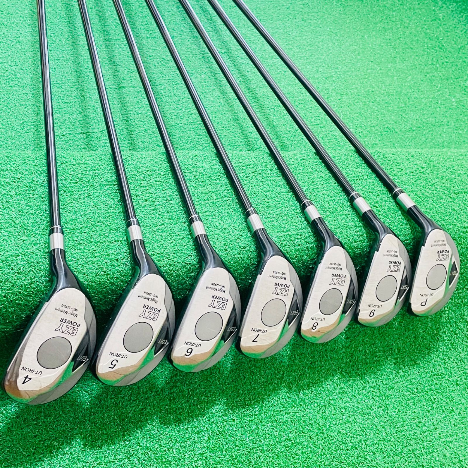 9419 EZY POWER ストロング ユーティリティ アイアン 7本セット メンズ