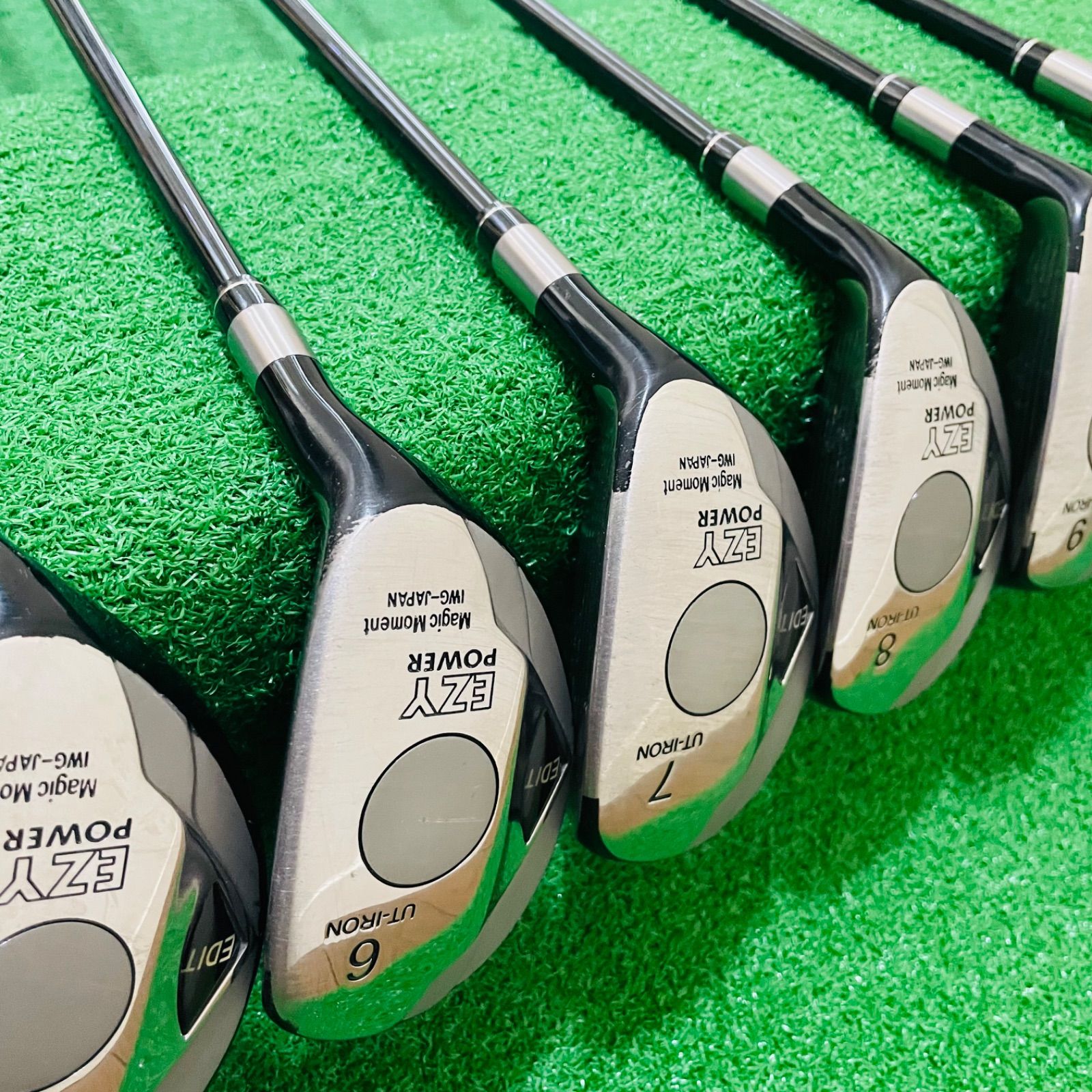 9419 EZY POWER ストロング ユーティリティ アイアン 7本セット メンズ