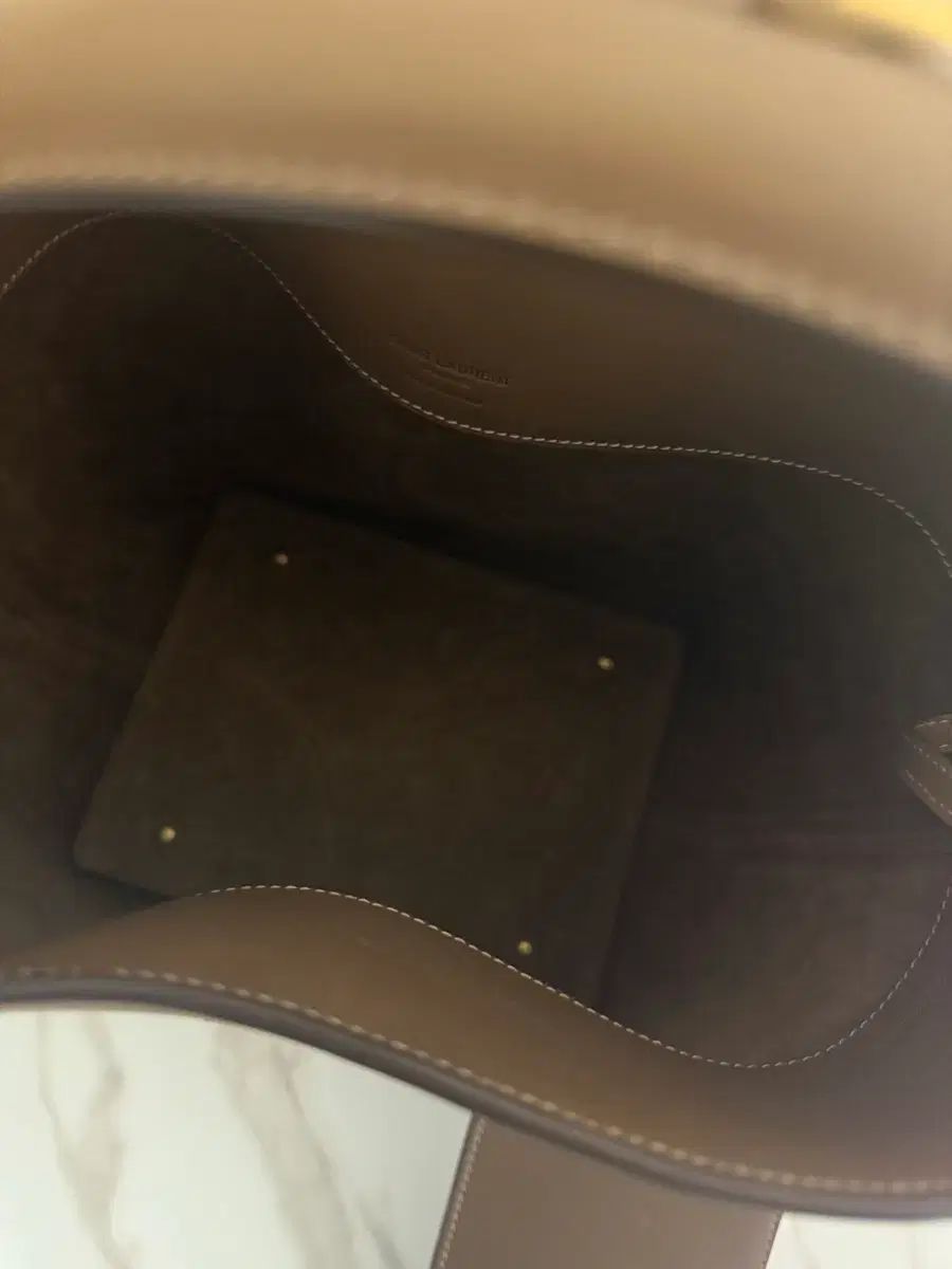  YVES SAINT LAURENT イヴ サンローラン Le 37 ブラウン バケットバッグ トップハンドル ショルダーバッグ ショルダーバッグ ショルダーバッグ