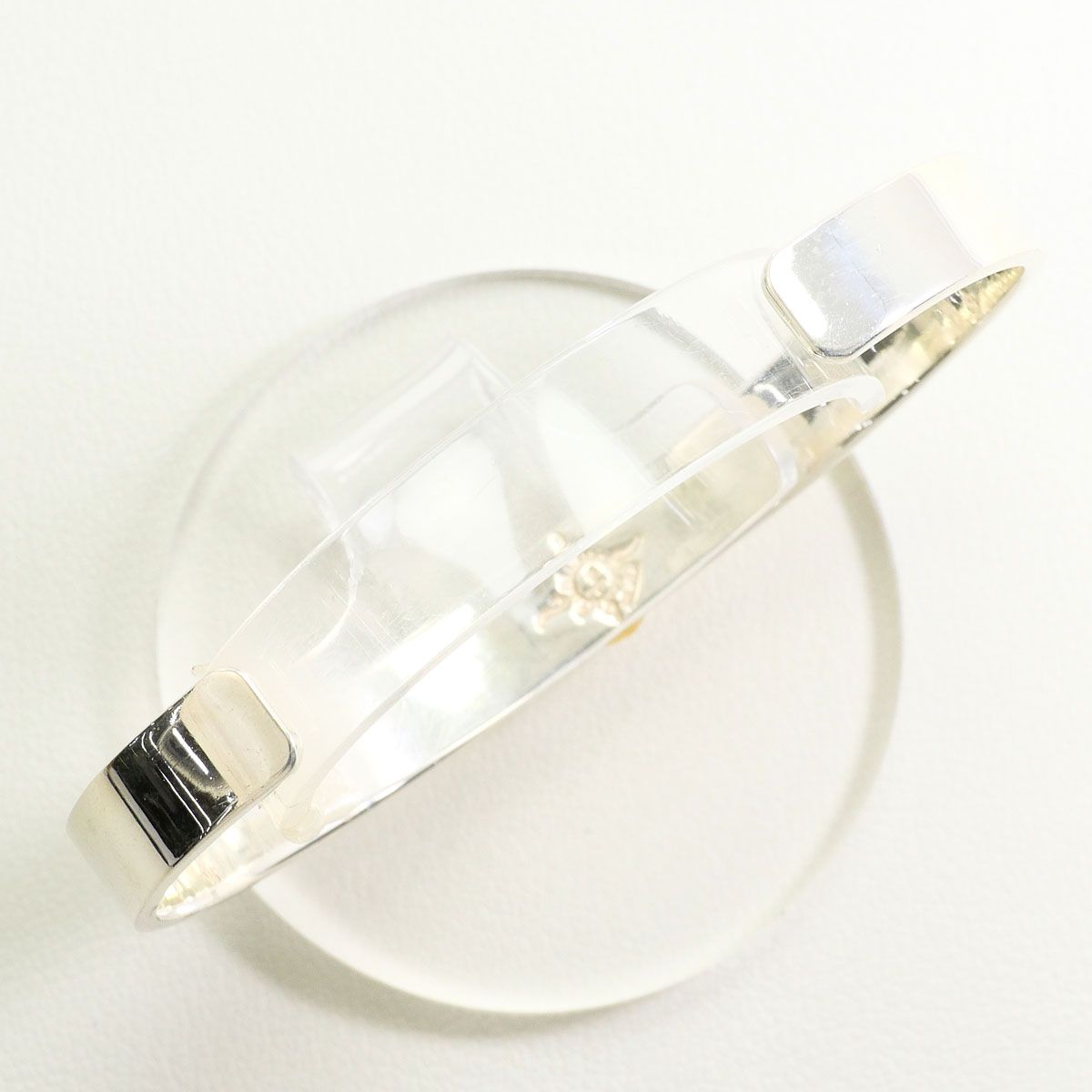 ファーストアローズ FIRST ARROW s シルバー YGメッキ バングル 総重量約23.7 g レディース