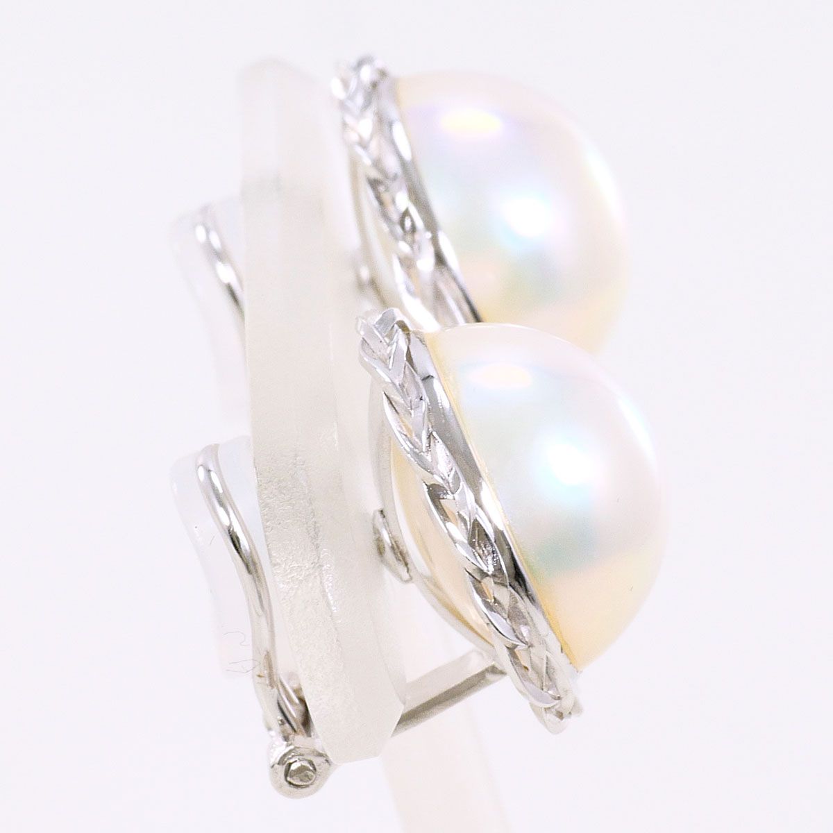 JCK□K14WG 　イヤリング　マべパール JCK□K14WG イヤリング マべパール マベ真珠 パールピアス イヤリング