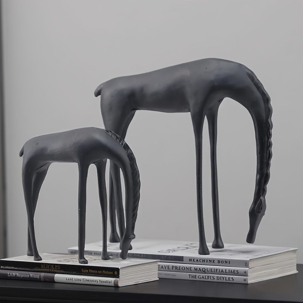  オブジェ 置物 オーナメント 馬 うま ウマ モダン シンプル 干支 ガーデニング インテリア 棚装飾 DIY オシャレ 室内 屋内 インテリア雑貨 玄関 リビング ダイニング インテリア小物 マスコット 置物 インテリア小物