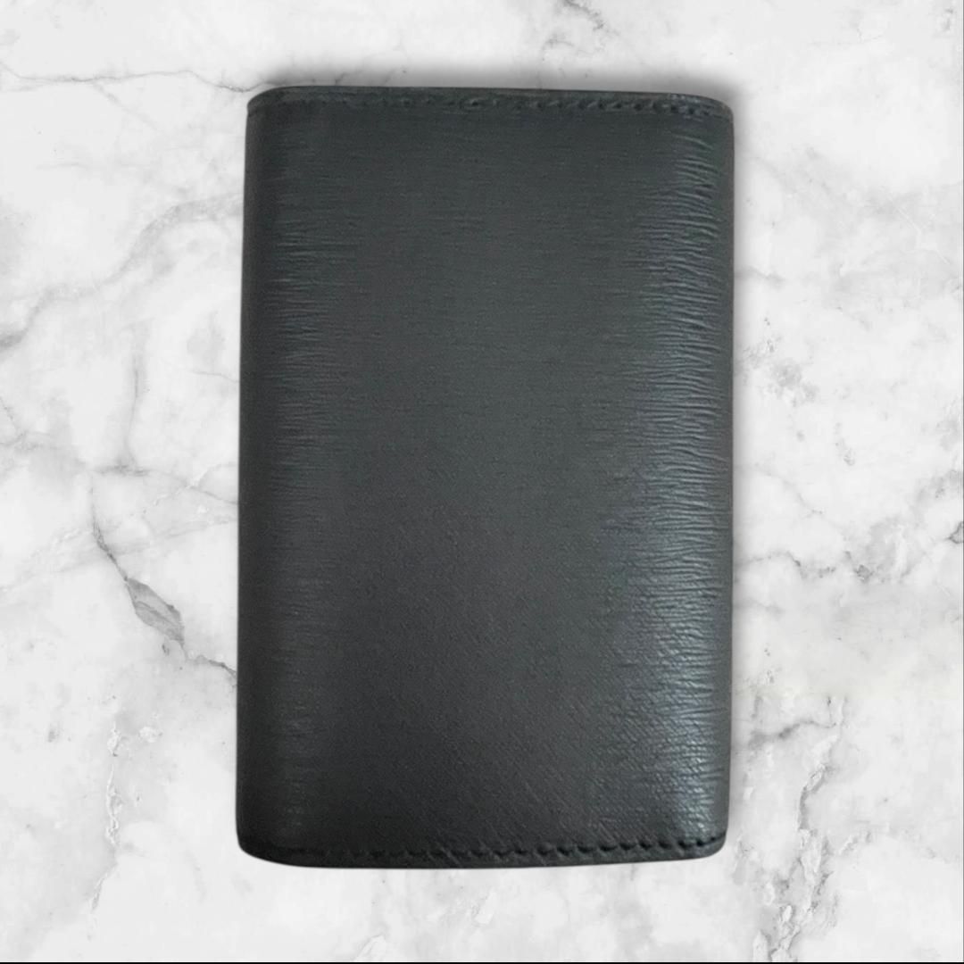 dunhill ベスト ダンヒル 6連キーケース 本革 ブラック 箱カード付