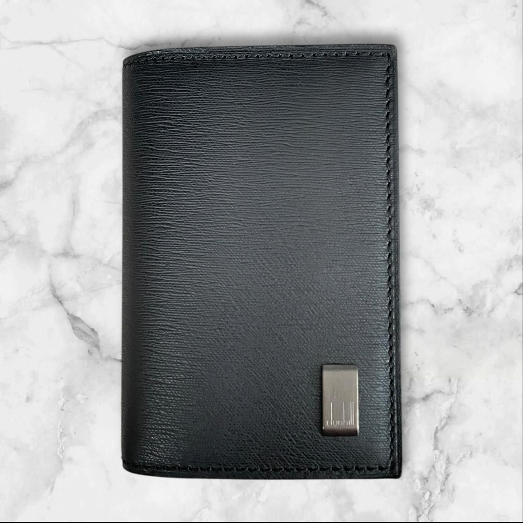 dunhill ダンヒル 6連キーケース 本革 ブラック 箱カード付