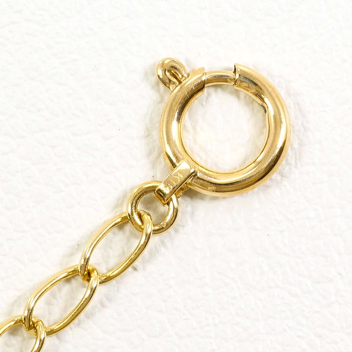 K 18 YG アジャスター 総重量約0.6 g 約5 cm レディース