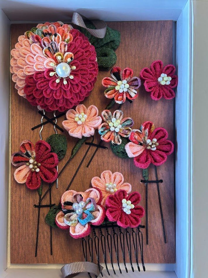 髪飾り 手作り セット 成人式 古典の着物にどうぞ