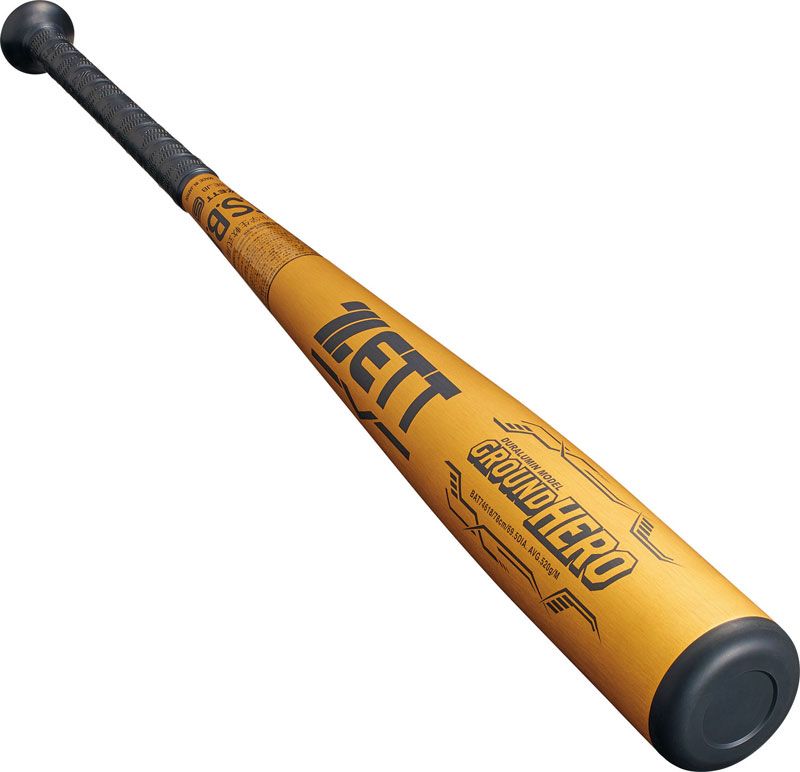 ZETT　少年野球　軟式バット　アルミ合金　80㎝　日本製 ゼット ZETT 小学生軟式金属製バット グランドヒーロー 野球 少年