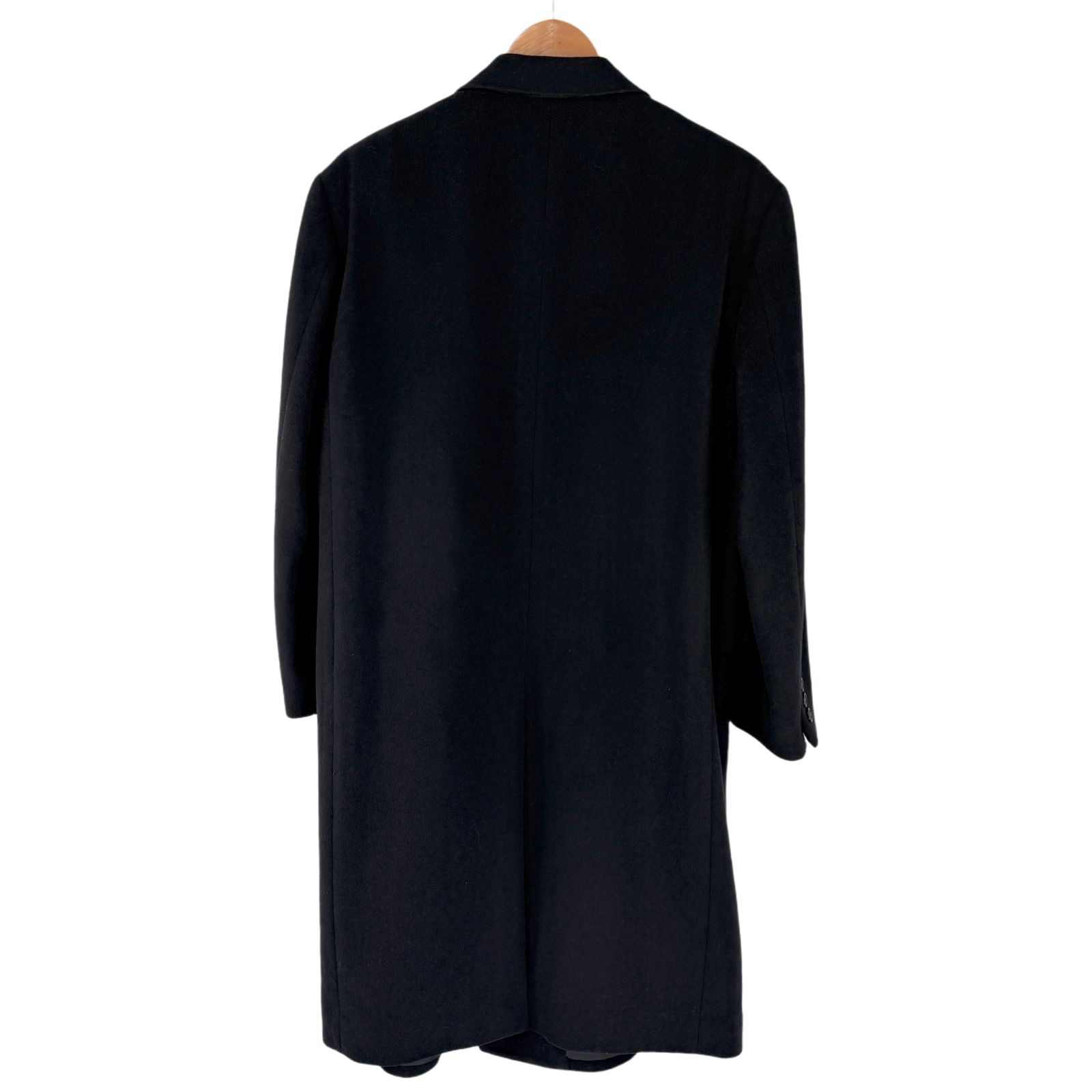 Sarvatore Giovanni カシミヤ チェスターコート ロングコート L 黒
