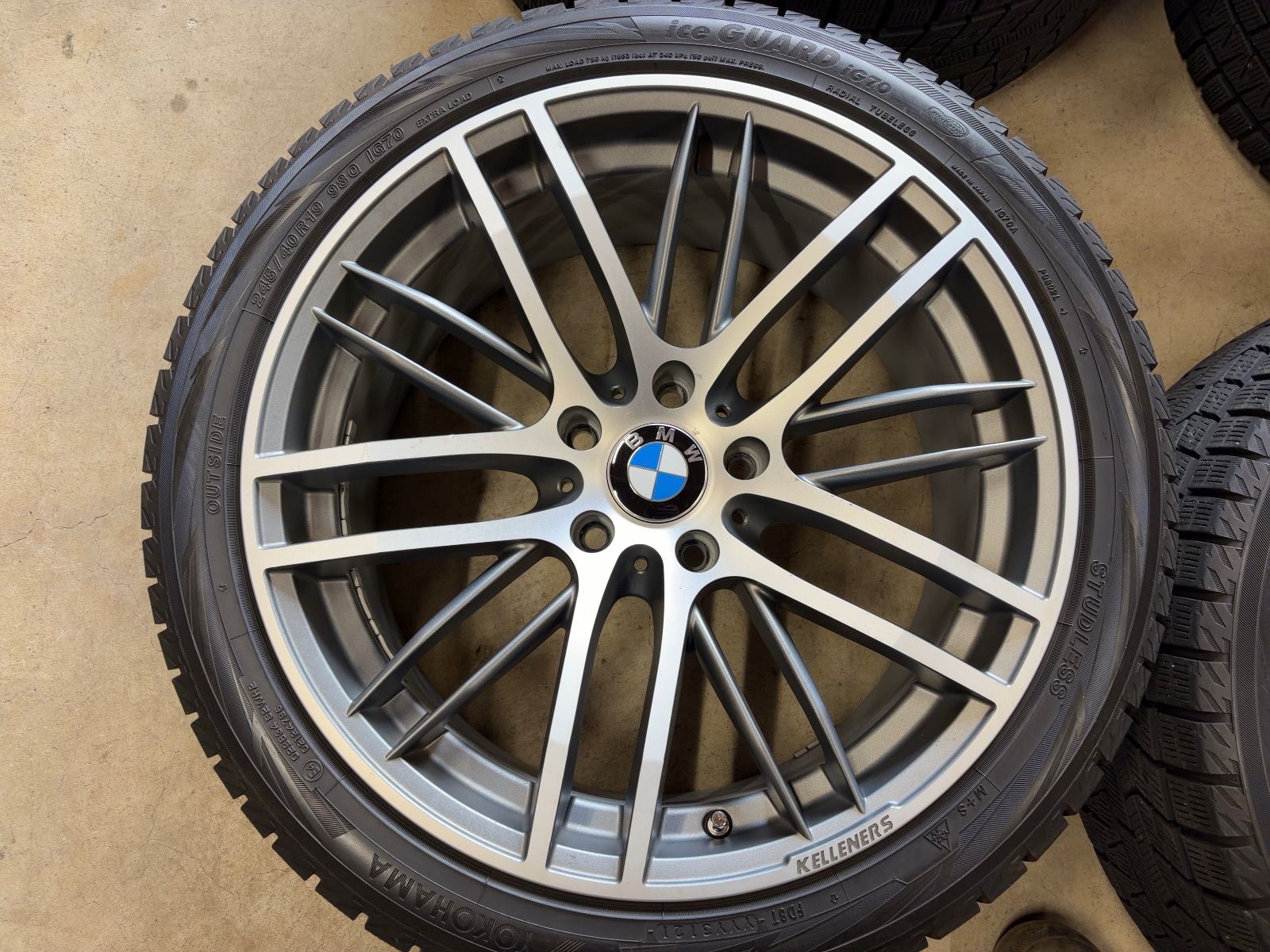 BMW F 10 11 12 ヨコハマ アイスガードIG 70 19インチ 4本セット