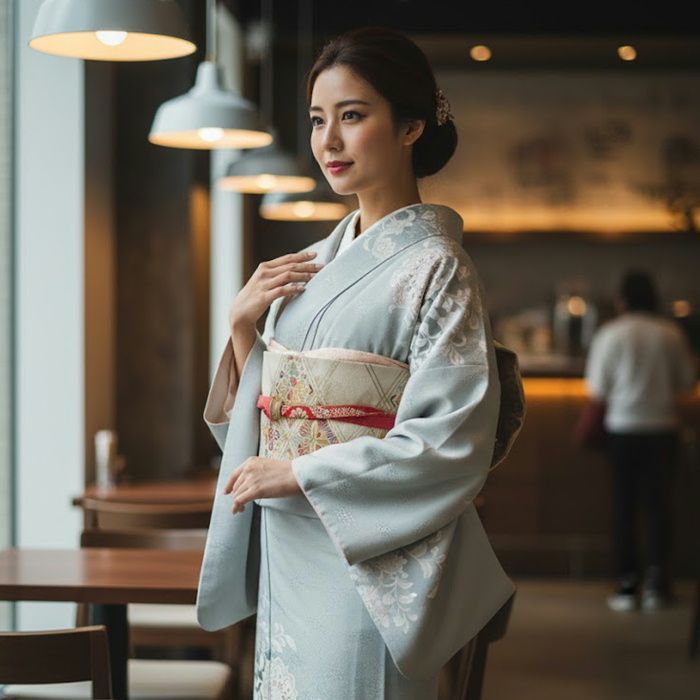 訪問着 仕立て上がり 251219-2 ポリエステル