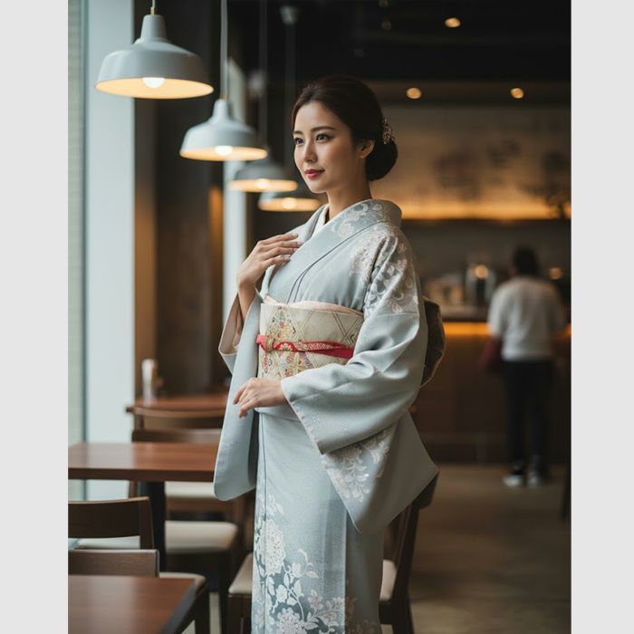 訪問着 仕立て上がり 251219-2 ポリエステル