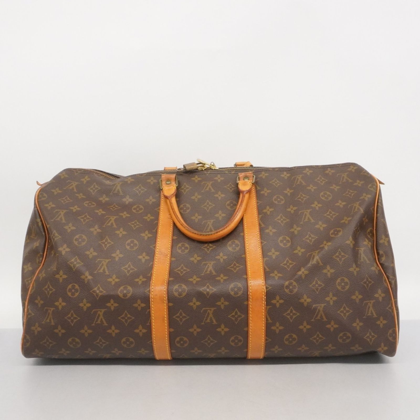LOUIS VUITTON ボストンバッグ モノグラム キーポル55 ブラウン ルイヴィトンキーポル60 14145 ブラウン ユニセックス モノグラム