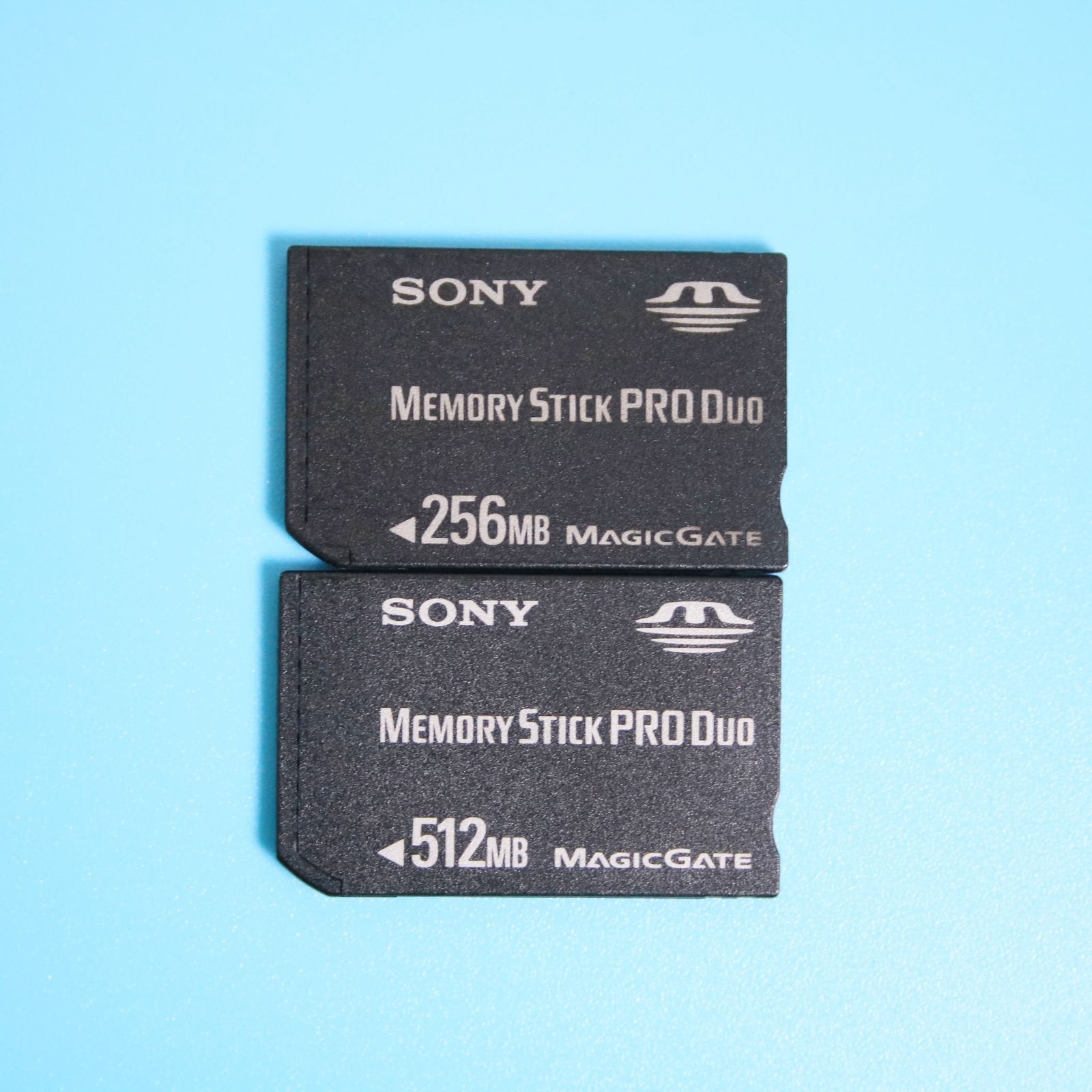 512MB メモリー 2枚セット　#3 夏の新作コレクション 動作品初期化済み SONY メモリースティックプロ