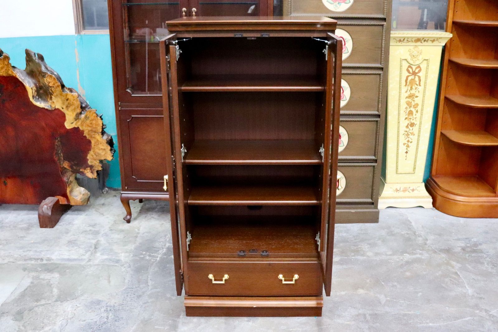 GMIK697○maruni / マルニ 地中海 キャビネット ミドルボード リビング