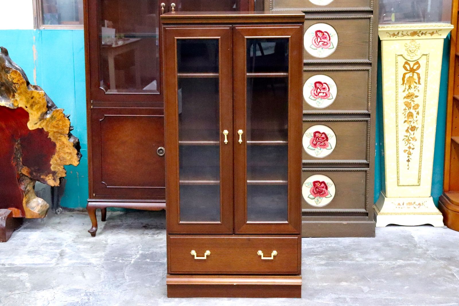 GMIK697○maruni / マルニ 地中海 キャビネット ミドルボード リビング