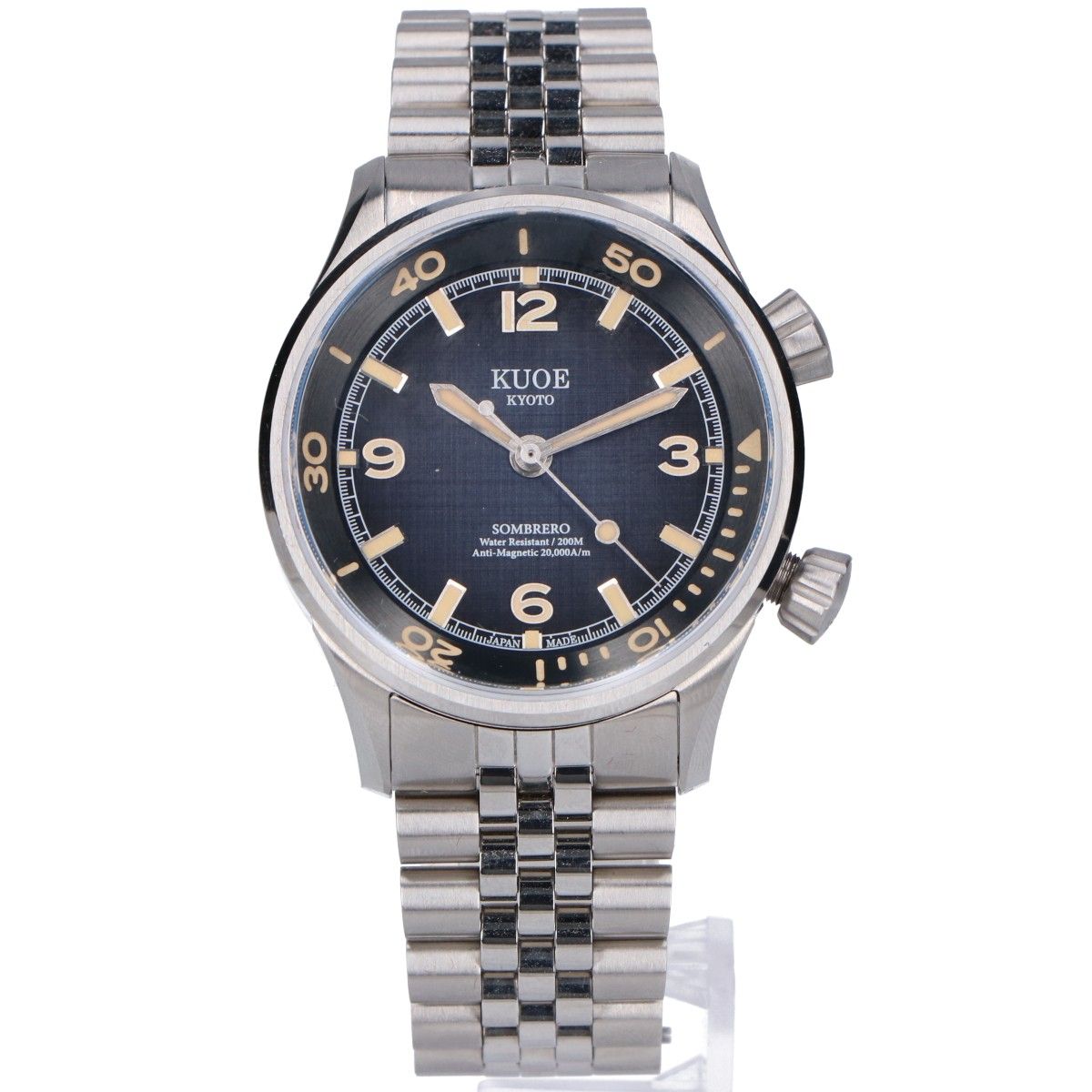 KUOE クオ 90-011 SOMBRERO ソンブレロ リネン文字盤 自動巻き - メルカリ