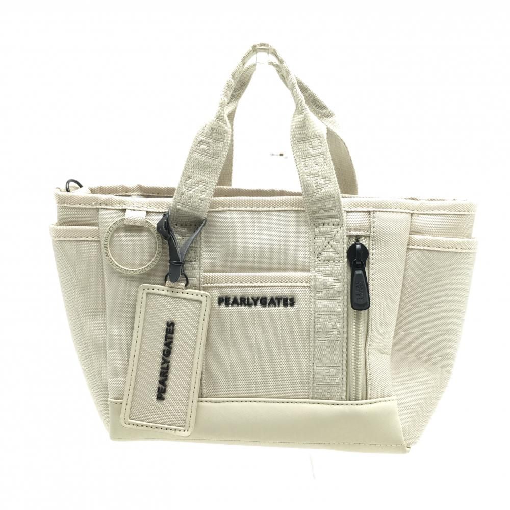 PEARLY GATES カートバッグ ベージュ PEARLY GATES パーリーゲイツ カートバッグ ベージュ系 ゴルフウェア