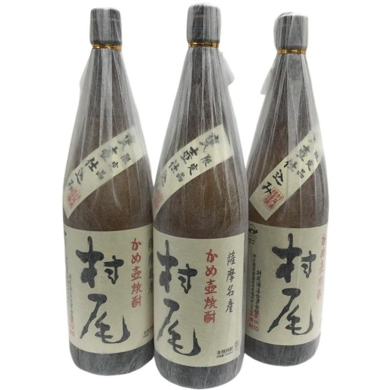 村尾 芋焼酎 3本セット 1800ml 25度 未開栓 - メルカリ