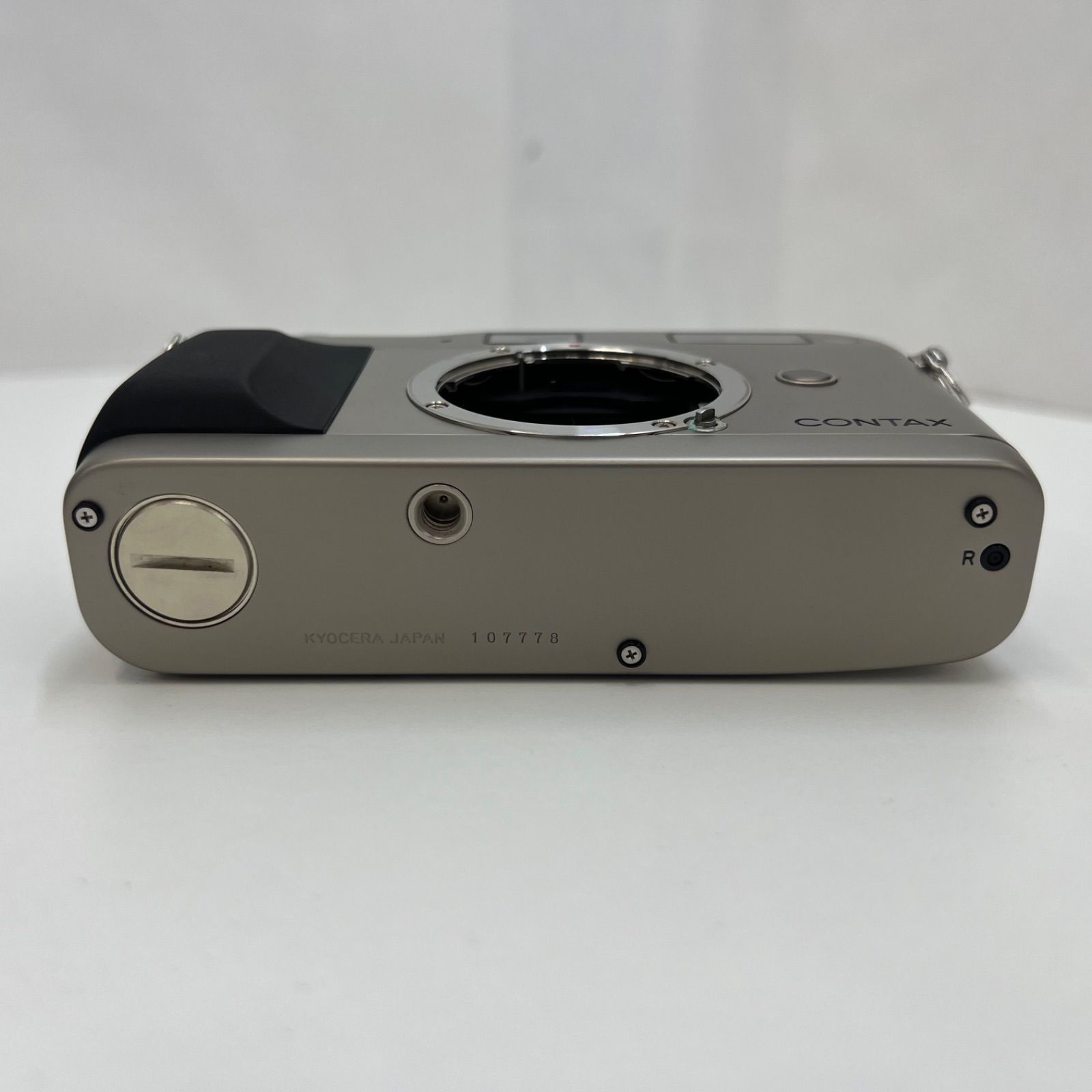 000986】 CONTAX G1 コンタックス ボディ 極美品 メタルフード二個